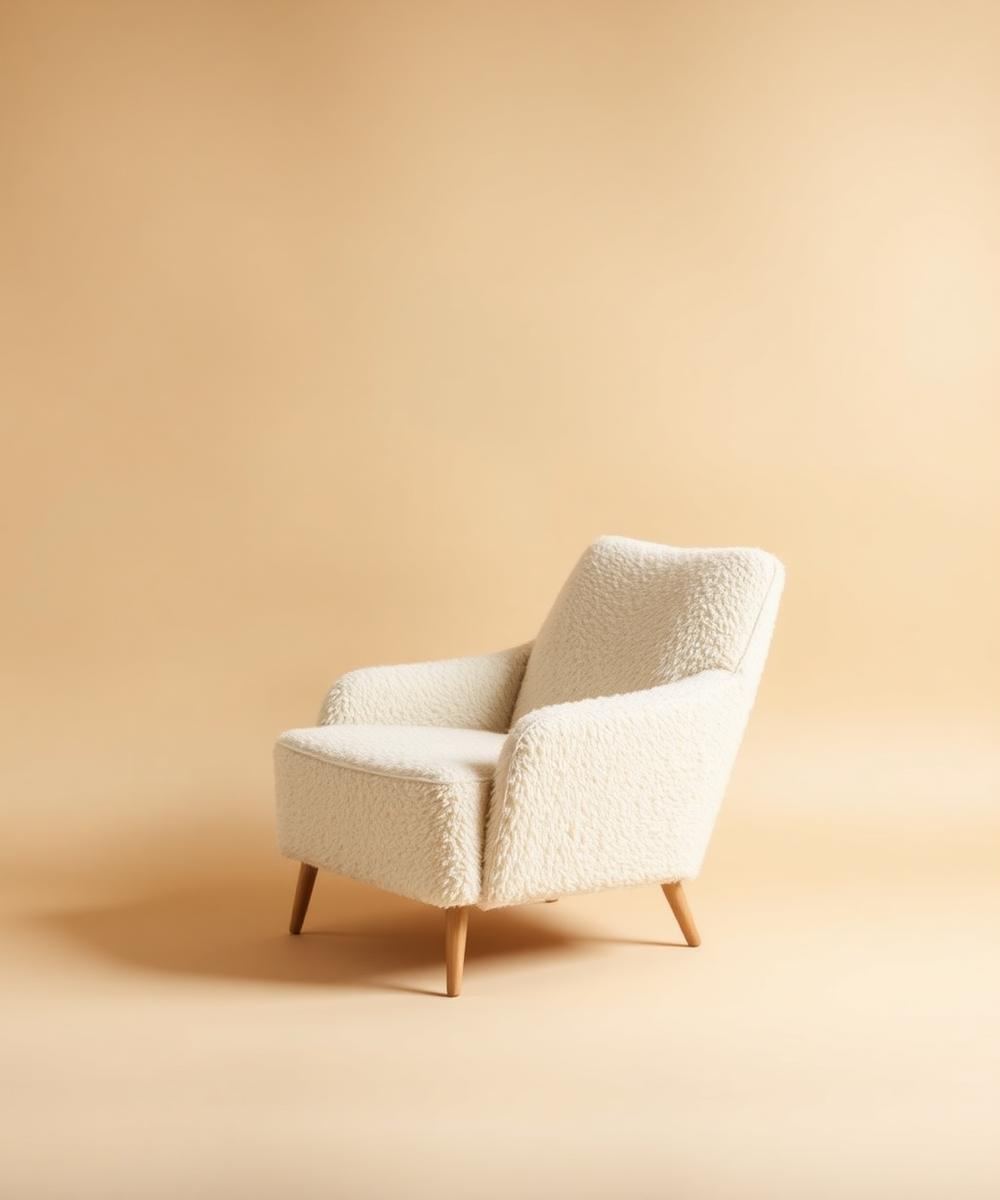 Boucle Lounge Chair